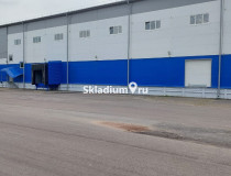 Вид здания. Сухой склад (+18) Склад Ленинградская обл, Ломоносовский р-н, тер Лаголово,  территория промышленной зоны Восточная, 1 , 15 000 м2 фото 3